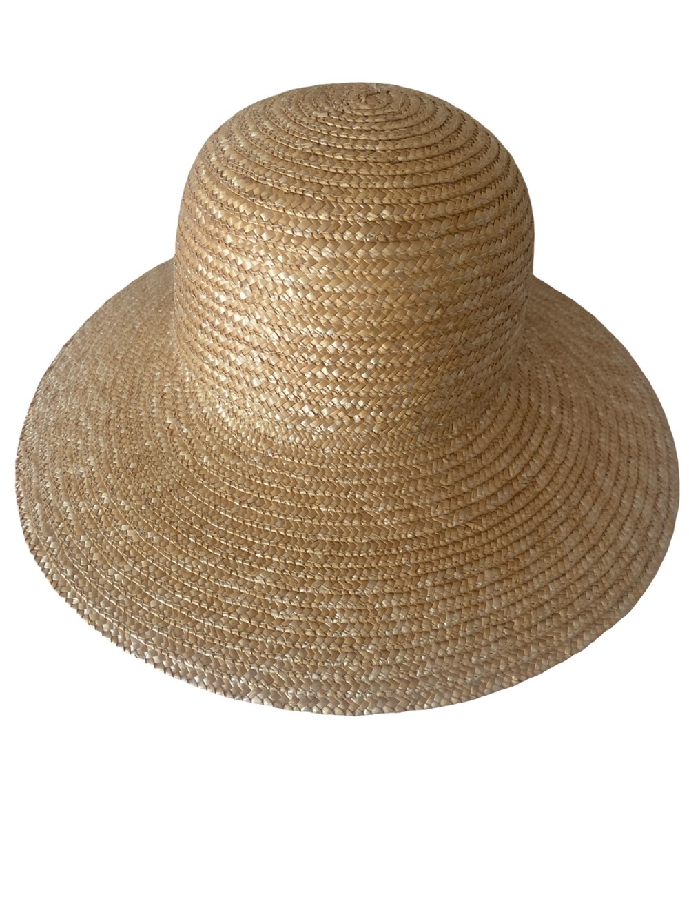 Talbots Straw Wide-Brim Sun Hat - Natural Tan